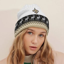 New Orleans Saints Light Up Season Beanie Hat