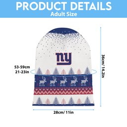 New York Giants Light Up Season Beanie Hat