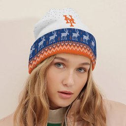 New York Mets Light Up Season Beanie Hat
