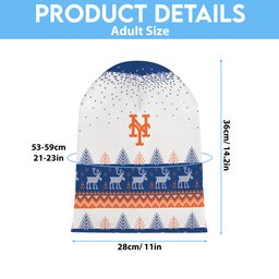 New York Mets Light Up Season Beanie Hat
