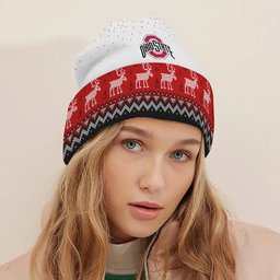Ohio State Buckeyes Light Up Season Beanie Hat