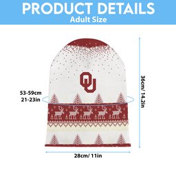 Oklahoma Sooners Light Up Season Beanie Hat