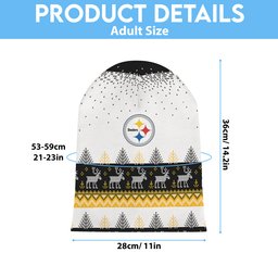 Pittsburgh Steelers Light Up Season Beanie Hat