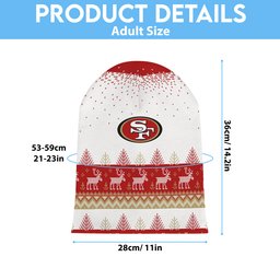 San Francisco 49ers Light Up Season Beanie Hat