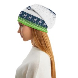 Seattle Seahawks Light Up Season Beanie Hat