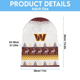 Washington Commanders Light Up Season Beanie Hat