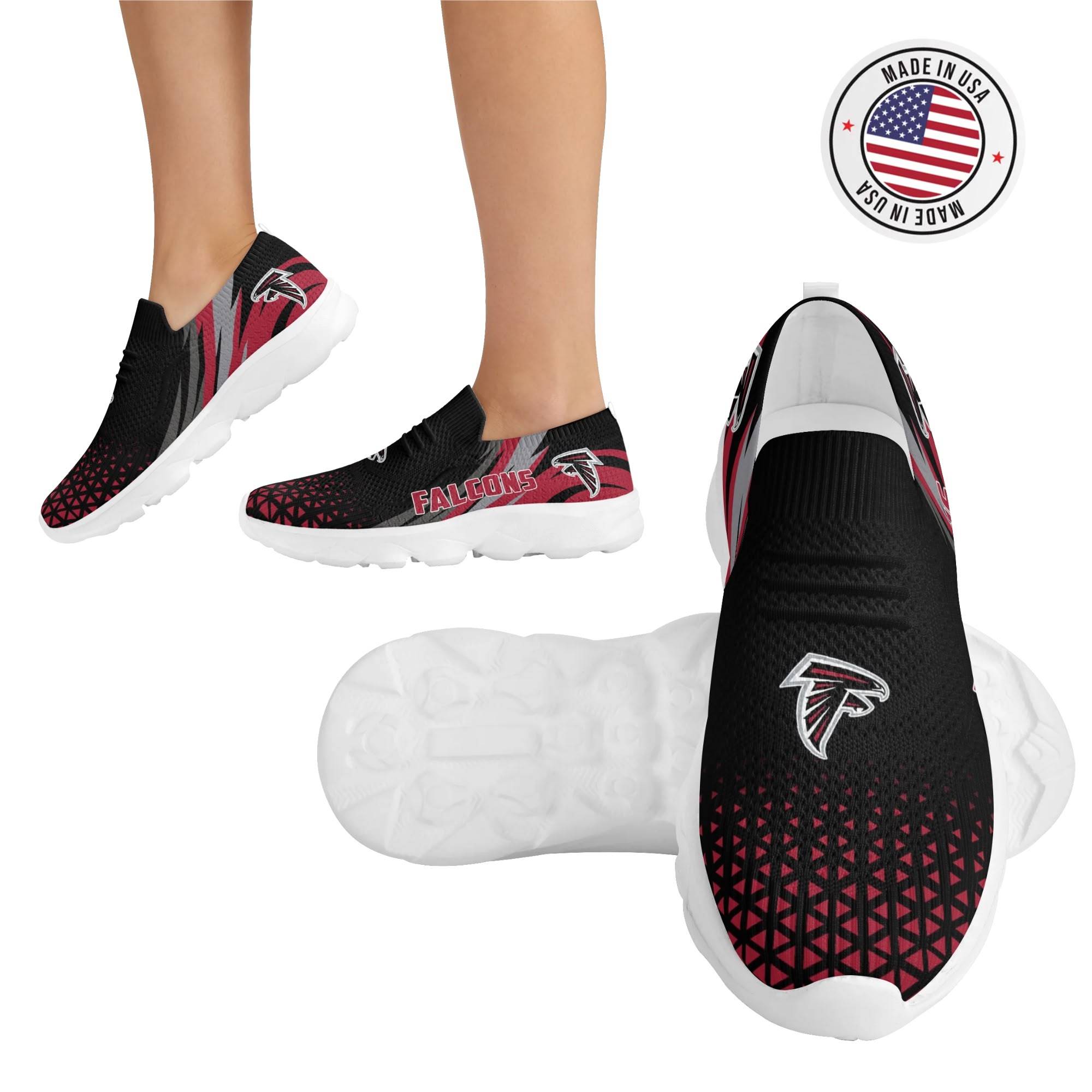 Atlanta Falcons Lightweight Adult Sport Shoes