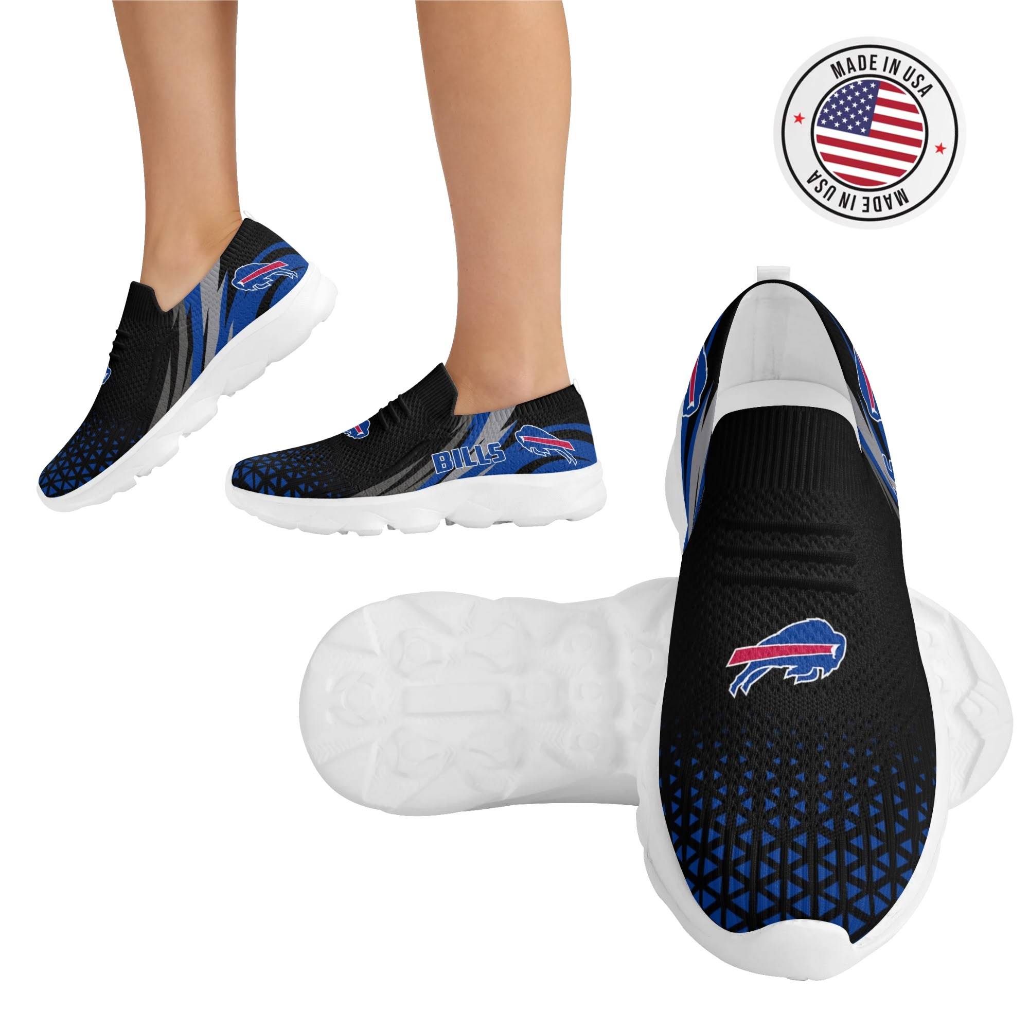 Buffalo Bills Lightweight Adult Sport Shoes