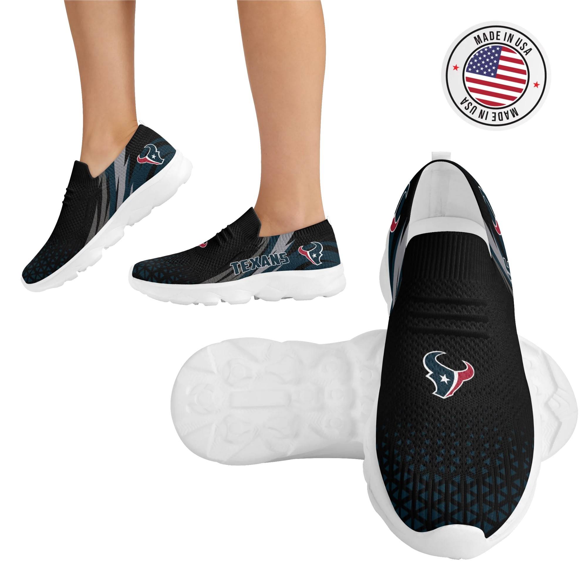 Houston Texans Lightweight Adult Sport Shoes