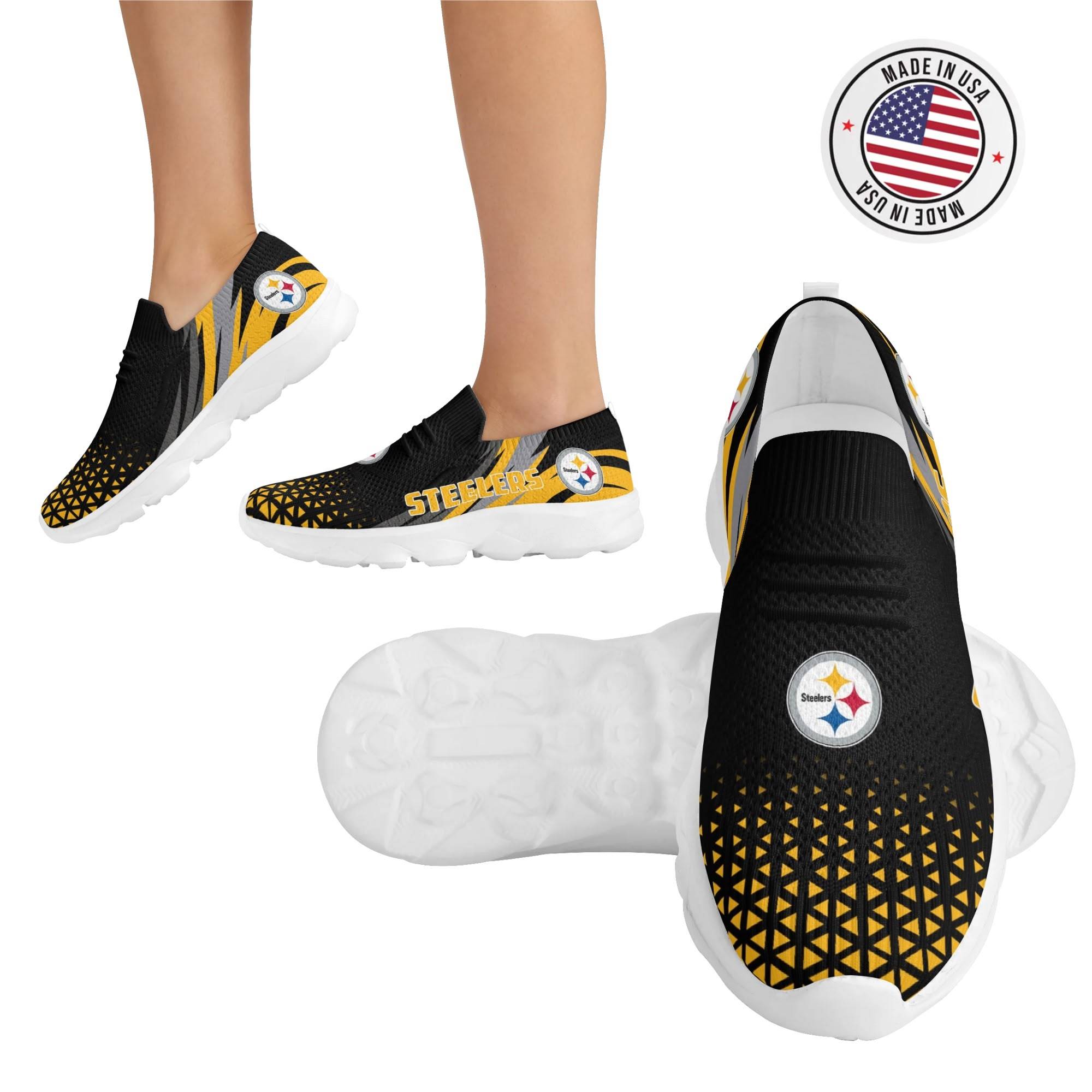 Pittsburgh Steelers Lightweight Adult Sport Shoes