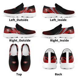 San Francisco 49ers Lightweight Adult Sport Shoes