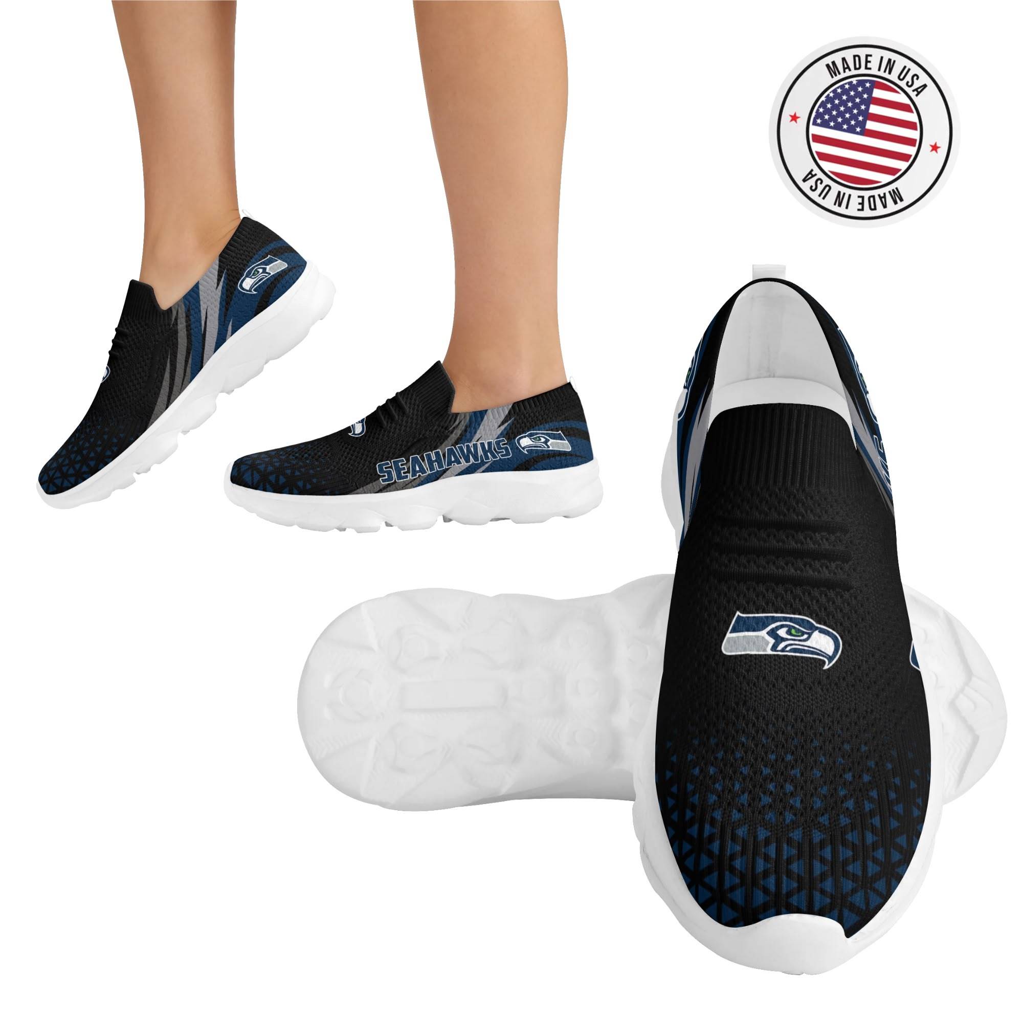 Seattle Seahawks Lightweight Adult Sport Shoes