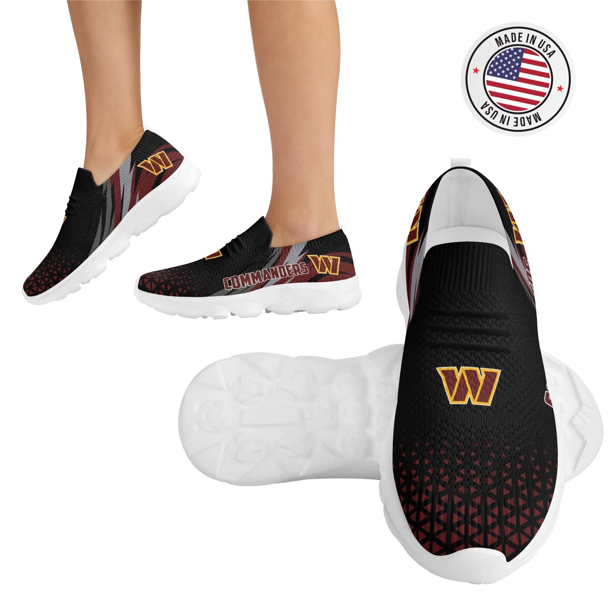 Washington Commanders Lightweight Adult Sport Shoes