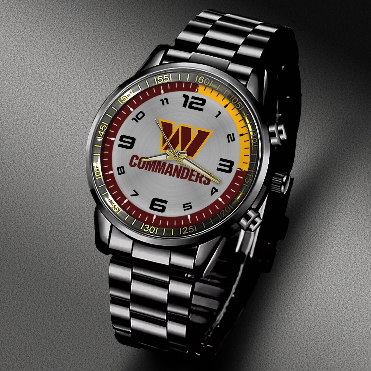 Washington Commanders Clock Washington Commanders Legacy Timepiece Watch - Buzz Sportz