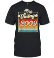 Vintage 2009 12th Birthday Shirt Limited Edition 12 Year Old T-Shirt, hoodie, sweater, tshirt, clothing