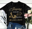 Stepping Into My 40th Birthday Like A Boss Leopard Womens T shirt Hoodie All Color Plus Size Up To 5xl Birthday Gift For Her Shirt