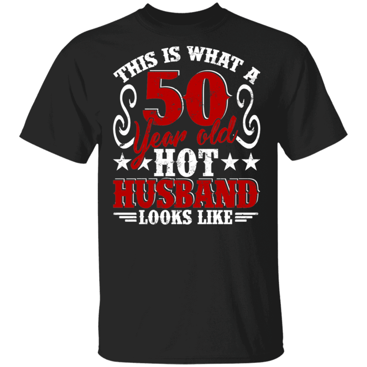 Birthday Couple Vintage 50 Year Old Hot Husband Looks Like Funny 50th Birthday Husband Couple Gifts
