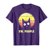 Buy Ew People Vintage Funny Cat Lover Gift Graphic Cat T shirt