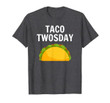 Taco Twosday Birthday Party Dos Toddler Cinco De Mayo T-Shirt