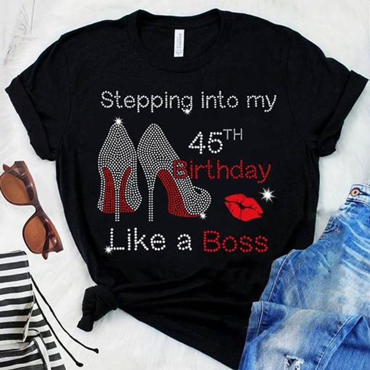 Stepping Into My 45th Birthday Like A Boss Black B2