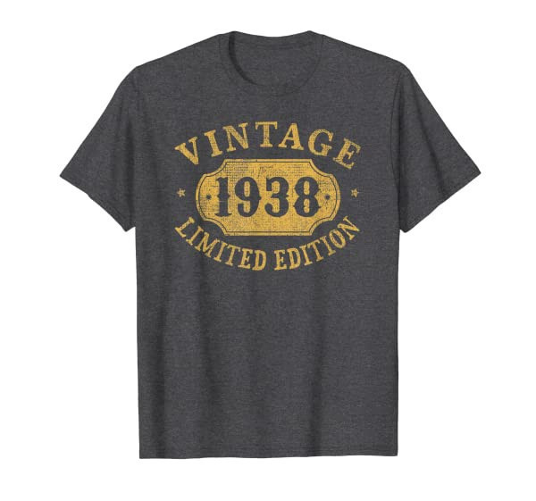 83 years old 83rd Birthday Anniversary Gift Limited 1938 T-Shirt