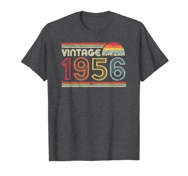 1956 Vintage Shirt, Birthday Gift Tee. Retro Style T-Shirt
