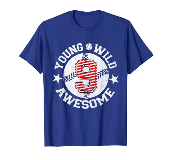 9th Birthday Baseball Shirt