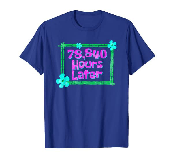 78,840 Hours Later 9 year old birthday party T-Shirt