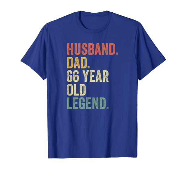 Mens Funny 66th Birthday Shirts For Men Gifts Vintage Dad 1954 66 T-Shirt