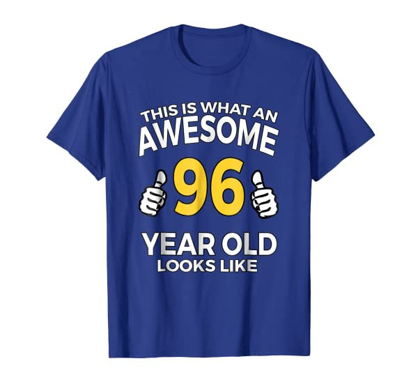 96th Birthday Gift Aged 96 Years Old T Shirt
