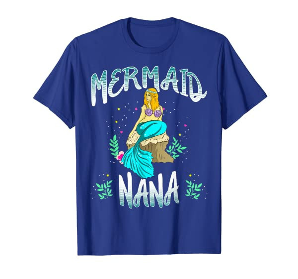 Mermaid Nana Shirt Mermaid Shirt Women Birthday Party Shirt T-Shirt