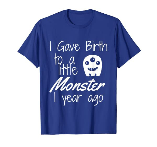 Monster Mom of the Birthday Boy Halloween 1st Birthday T-Shirt