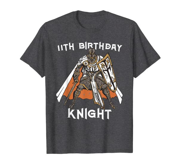 11th Birthday Knight outfit celebration Party Kids Knight T-Shirt