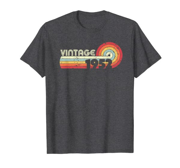 1952 Vintage Shirt, Birthday Gift Tee. Retro Style T-Shirt