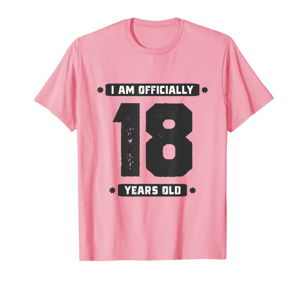 18th Birthday Shirt Gift Eighteen Year Old Men Women Outfit T-Shirt