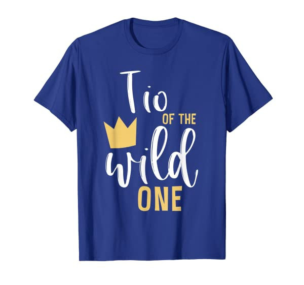 Mens Tio of the Wild One 1st Birthday First Thing Matching Uncle T-Shirt