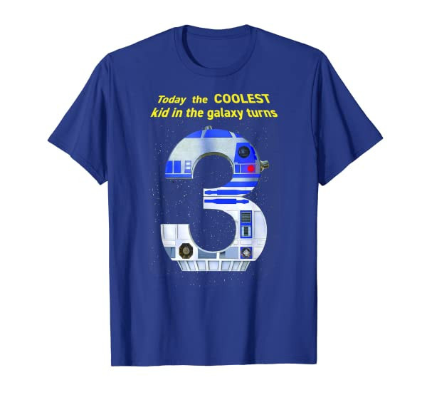 Star Wars R2 Cool Third Birthday T-Shirt