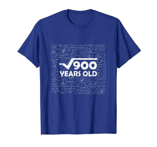 Square Root of 900: 30th Birthday Gift 30 Years Old T-Shirt