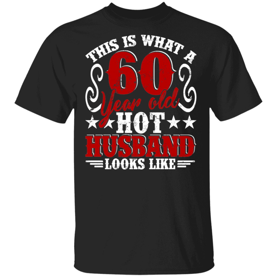 Birthday Couple Vintage 60 Year Old Hot Husband Looks Like Funny 60th ...
