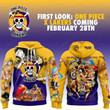 Limited Los Angeles Lakers x One Piece Hoodie V4