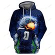 PHILADELPHIA EAGLES CHAMPS HOODIE 3D T1