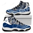 Indianapolis Colts Air Jordan 11 Sneakers