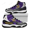 Minnesota Vikings Air Jordan 11 Sneakers