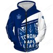 Toronto Maple Leafs Hoodie 3d T2