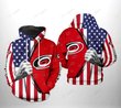 Carolina Hurricanes Hoodie 3d T1