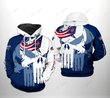 Columbus Blue Jackets Hoodie 3d T8