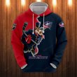 Columbus Blue Jackets Hoodie 3d T9