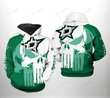 Dallas Stars Hoodie 3d T12