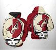 Arizona Coyotes Hoodie 3d T4