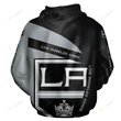 Los Angeles Kings Hoodie 3d T3
